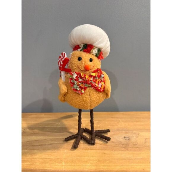Gingerbread man Christmas bird - Picture 1 of 6